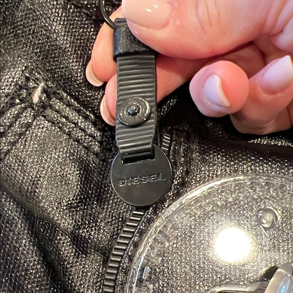 Diesel Black Leather shoulder toe Bag - Picture 3 of 15